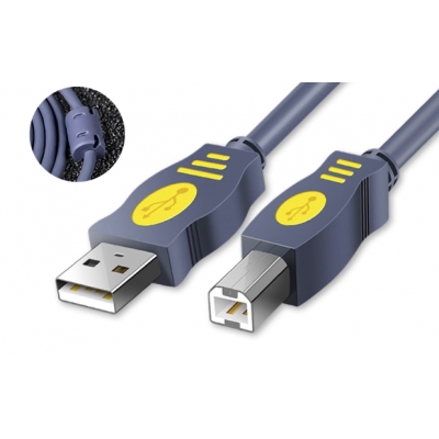 晶華USB打印線灰色 